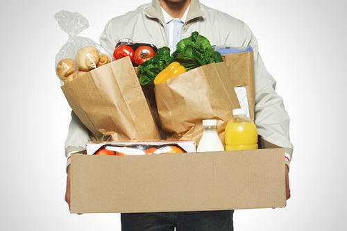 Home delivery grocery services