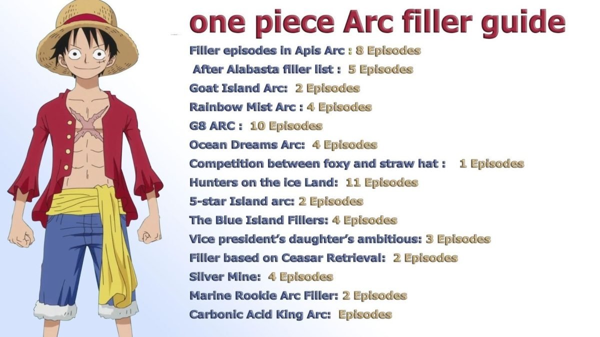 One Piece Filler – What to Know