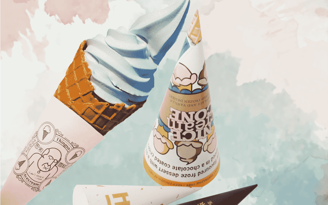 Put The Ice Cream Cones in High-Quality Custom Cone Sleeves